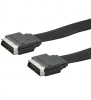 Scart Flachkabel 1m