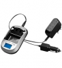 LCD Li-Ion Schnell-Ladeger�t f�r Canon NB-2L(H)