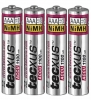 Tecxus AAA Akkus mit 4X 1100mAh