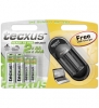 Tecxus USB Ladeger�t mit 2x AA + 2x AAA 