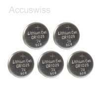 XCell CR1025, DL1025 Knopfzellen 5er Pack