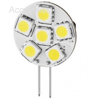 LED-Chip G4 Sockel mit 6 LEDs in kaltweiss