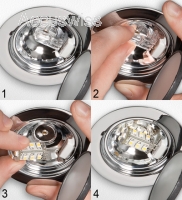 LED Lampe G4 Sockel mit 15 LED 105 Lumen Weiss