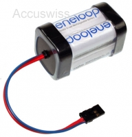 Akku-Pack Panasonic Eneloop AA 4er Wrfel 4,8V 2Ah