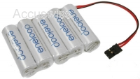 Sanyo ENELOOP, 5er, Akkupack, 6V, 2Ah