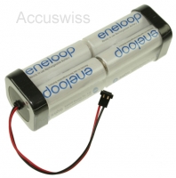 Panasonic Eneloop AA, 8er Akkupack, 9.6V 2Ah Graupner