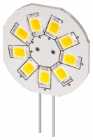 LED-Chip G4 Sockel mit 9 LEDs 1.5W  in warmweiss
