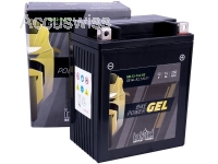 Intact GEL12-14L-A2 GEL-Motorradbatterie ersetzt DIN 51411, YB14L-B2 12V 14Ah