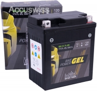 Intact GEL12-7L-BS GEL-Motorradbatterie ersetzt YTX7L-BS, 12V 6Ah