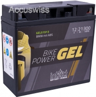 Intact GEL51913 GEL-Motorradbatterie ersetzt DIN51913 passend fr BMW mit ABS
