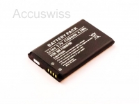 Akku ersetzt Blackberry C-S1, C-S2, BAT-06860-003 1100mAh