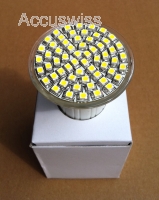 LED Spotlampe E14 60x LED Weiss