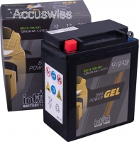 Intact GEL12-12A-4A1 GEL-Motorradbatterie ersetzt DIN 51211, 512011012 12V 12Ah