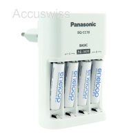 Panasonic Ladegerät BQ-CC18 inkl. 4 eneloop AAA (K-KJ18MCC04E)
