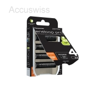 Panasonic eneloop Pro 2550mAh 4x AA BK-3HCDE/4BE