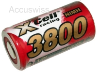 XCellX5000SCR 1.2Volt 5000mAh Ni-MH Sub-C 43.8 x 23mm