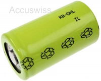 Sanyo KR-DHL Hochtemperatur, D (Mono) 1,2V 4000mAh Ni-CD