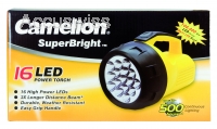 16 LED Handlampe Camelion FL-16