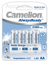 Camelion Always Ready AA, Mignon Akkus 2300mAh Ni-MH