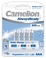 Camelion Always Ready, AAA, Micro Akku, 800mAh