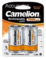 Camelion D Mono Akku 7000mAh 2er Packung