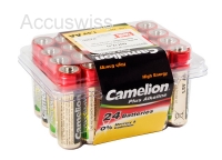 Camelion Plus Alkaline 24er Packung AA, LR06 Batterien