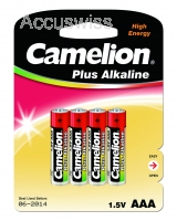 Camelion Plus Alkaline AAA, LR03 Batterien 4er Pack