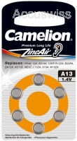 Camelion A13 Zink-Luft Hrgertebatterie im 6er Pack
