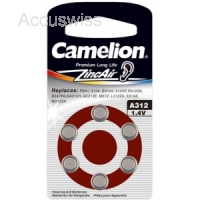 Camelion 312, ZA312, DA312, V312 6er Pack Batterien