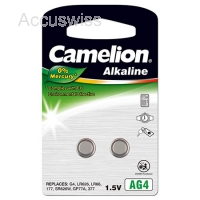Camelion AG4, LR66, LR626, 377 2er Pack Batterien