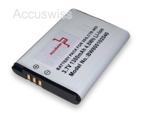 Akku passend für Nintendo Nintendo 3DS, Wii U Pro Controller