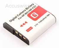 Akku ersetzt Sony NP-BG1, NP-FG1 1020mAh (9487934, 5022923)