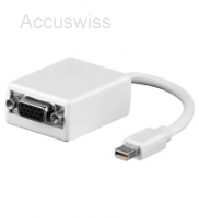 DisplayPort-Adapter - Mini DP Stecker > VGA Buchse