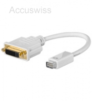 Mini DVI-Adapter - Mini DVI Stecker > DVI Kupplung