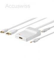DisplayPort-Adapter - Mini DP + Toslink + USB > HDMI™