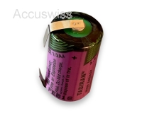 Tadiran SL-350/T 1/2 AA Lithium Batterie mit U-Lötfahne