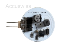 LED G4 Sockel mit 15 LEDs 12V/24V in Warm Weiss dimmbar passend zu Miele, V-Zug