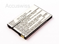 Akku ersetzt Airis XWD0002731, XWD0009258 1500mAh