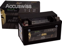 Intact GEL12-7A-BS GEL-Motorradbatterie ersetzt M6007, 009725060F 12V 6Ah