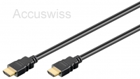HDMI Kabel 2 Meter A-Stecker - A-Stecker vergoldet