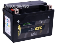 Intact GEL12-12A-BS GEL-Motorradbatterie ersetzt DIN51013 12V 10Ah