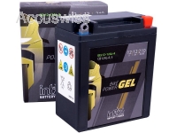 Intact GEL12-12AL-A GEL-Motorradbatterie ersetzt CB12AL-A2, YB12AL-A 12V 12Ah