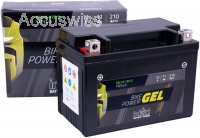 Intact GEL12-12Z-S GEL-Motorradbatterie ersetzt YTZ12S-BS, 0092M60120 12V 11Ah