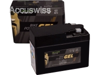 Intact GEL12-4A-BS GEL-Motorradbatterie ersetzt SLA12-4A-BS, YTZ4A-BS 12V 2.5Ah