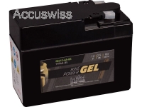 Intact GEL12-4A-BS GEL-Motorradbatterie ersetzt 00972503P3, MS12-4A-BS 12V 2.5Ah