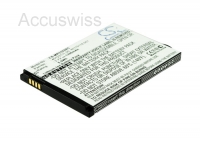 Akku passend für Novatel Wireless MiFi 3352, MiFi 4510 1350mAh