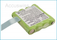 Akku ersetzt Midland BATT-4R passend für G300M, GXT250 700mAh