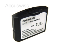 Akku ersetzt Sennheiser BA 300, BA300, HC-BA300, 500898, 523306 150mAh