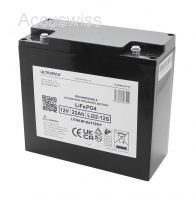 UltraMax Li22-12S LiFePO4 12.8V 22Ah Akku für Wohnwagen, Boot, Solar-Anlage
