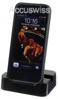 iPhone 5, 5C, 5S, mini-Dockingstation SCHWARZ